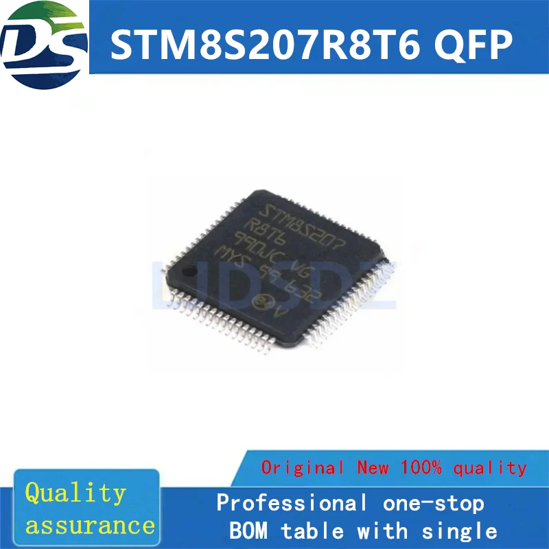 1 PÇS/LOTE  STM8S207R8T6 QFP  IN STOCK