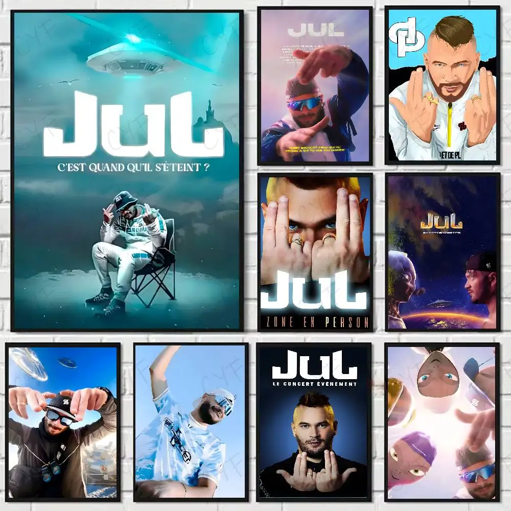 ملصق Jul عالي الدقة جداري لاصق مقاوم للماء لغرفة المعيشة المنزلية وغرفة النوم والديكور الجمالي #1