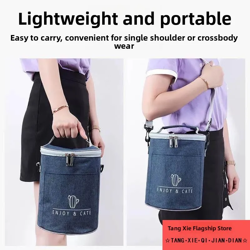 sac-isotherme-en-aluminium-epais-seau-a-lunch-portable-seau-isotherme-rond-bento-avec-sangle-sac-isotherme-longue-duree