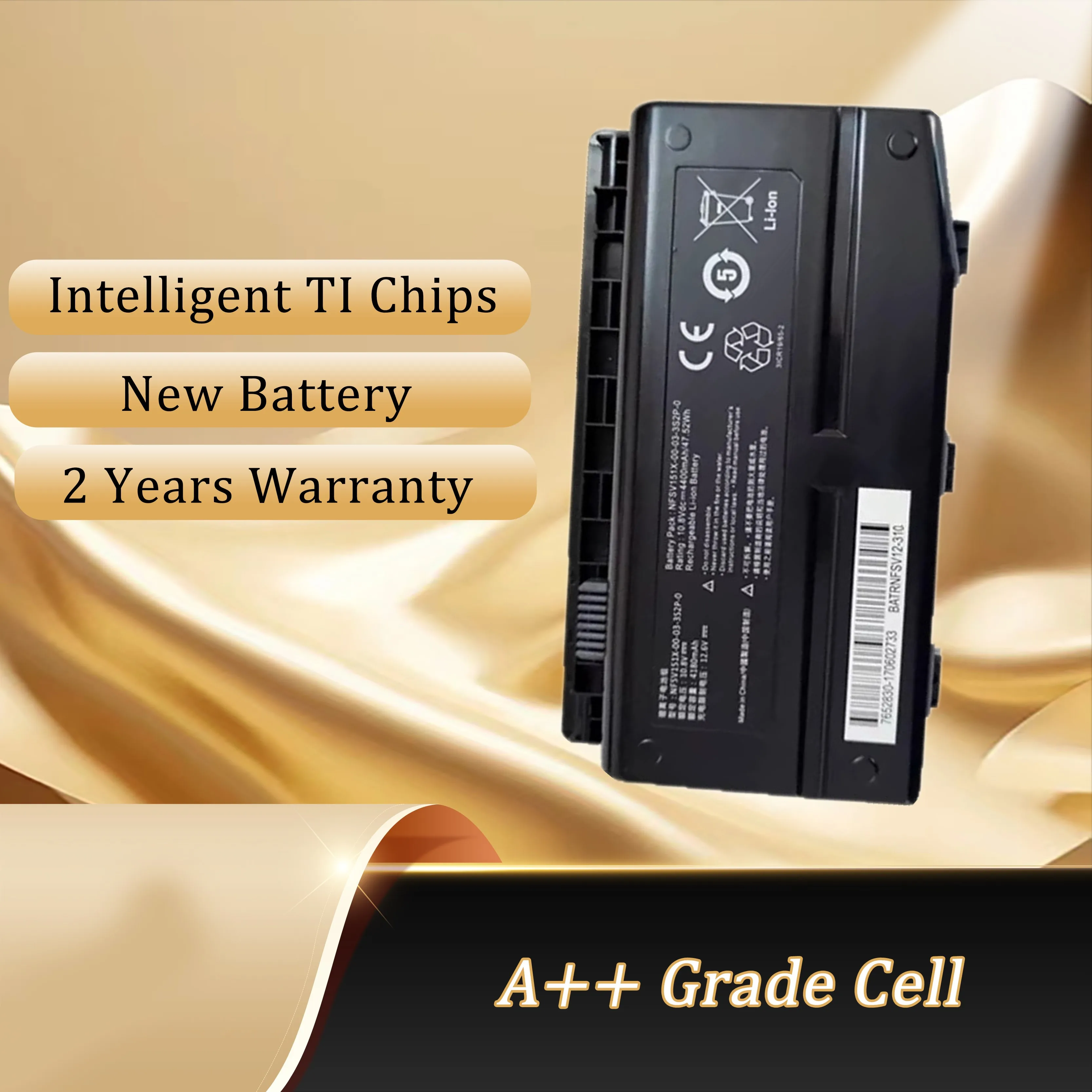 GE5SN-00-01-3S2P-1 Аккумулятор для ноутбука MECHREVO X7TI X6TI-S X6Ti-M2 X6Ti-H X6Ti-E3 NFSV151X-00-03-3S2P-0 GE5SN-03-12-3S2P-0