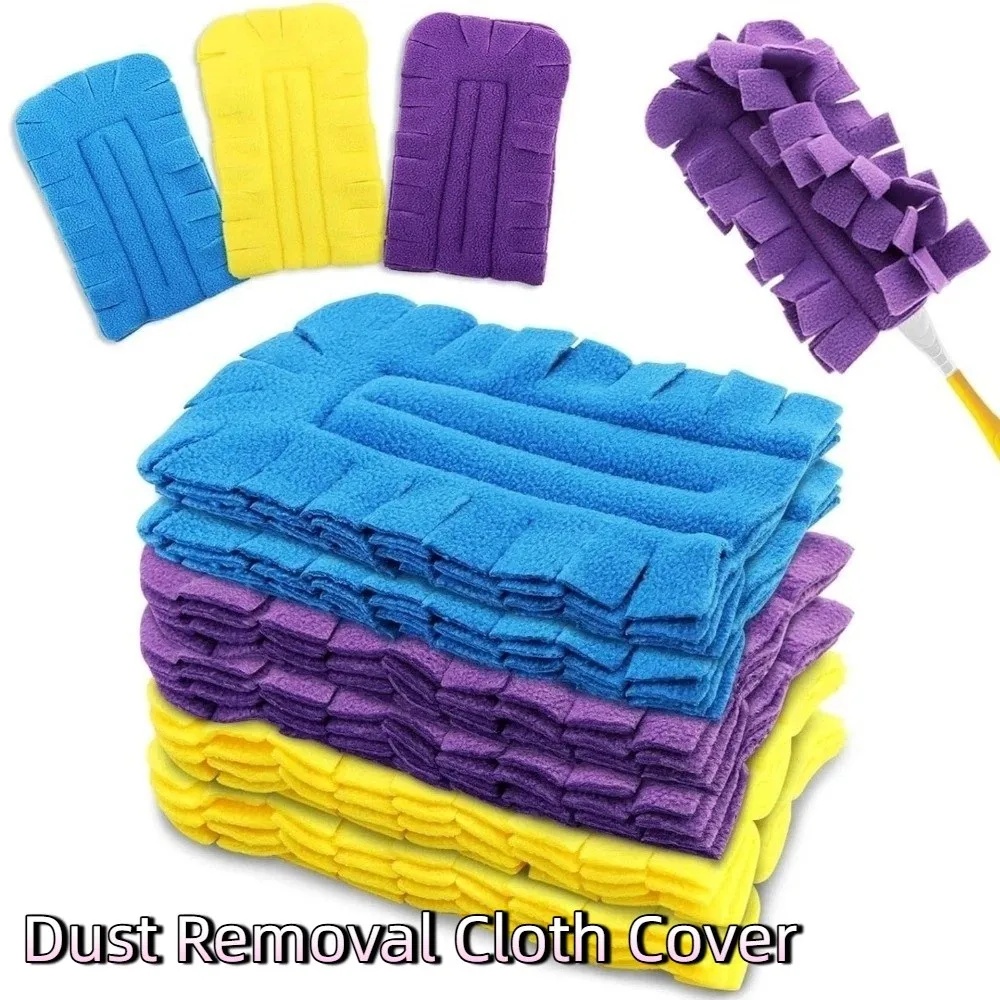 Multifunctional Reusable Dust Removal Cloth Cover Soft Washable Hand Duster Heads Static Charge Cleaning Tool Ceiling Fans view 4