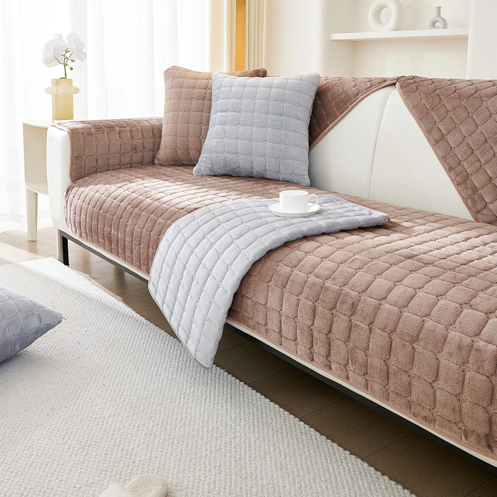 

Чехол для диванной подушки толстые плюшевые подушки защитный чехол для дивана в гостиную универсальное полотенце для дивана чехол для подушки 1/2/3/4 сиденья