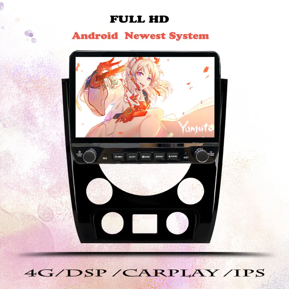 Android 14 8G Ram Car Radio Video DVD Player Navigation GPS For SsangYong Rexton 2012 - 2017 Car intelligent systems 4G Lte Wifi