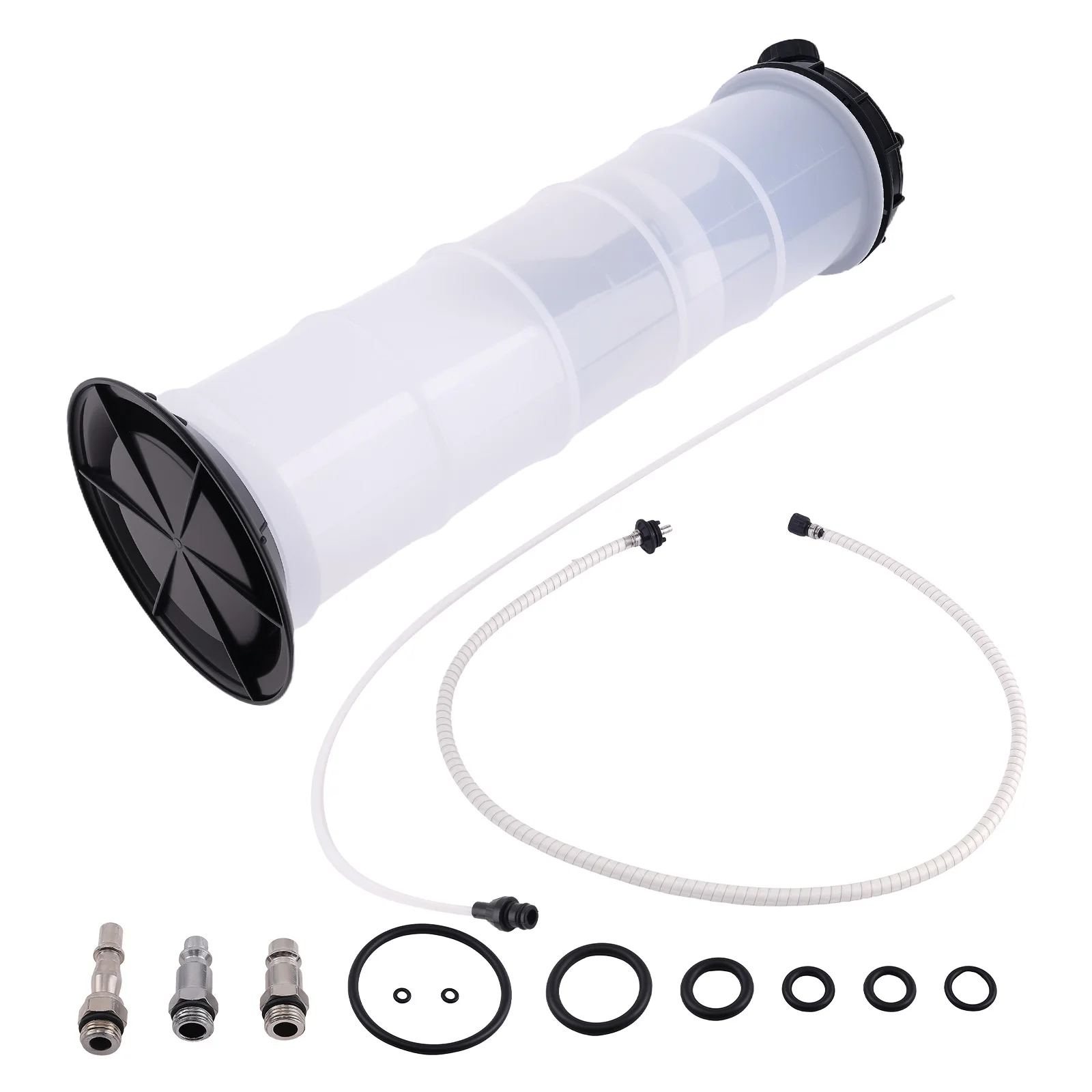 

Dual Mode Fluid Extractor Pump 9.5L Pneumatic Oil Transfer with Dipstick Hose