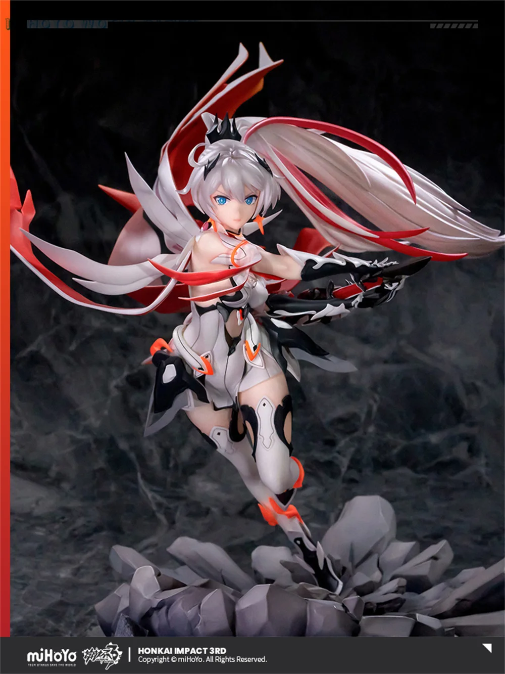 MiHoYo Official Genuine Honkai Impact 3 Kiana Kaslana Garage Kits Action Herrscher Of Flamescion Model Kits Birthday Gifts