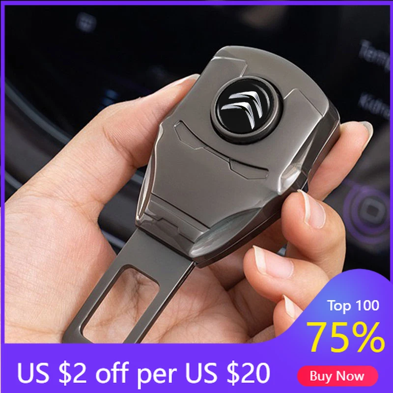 

Новинка 2026: Зажим-удлинитель ремня безопасности для автомобилей Citroen C1, C2, C4, C5, C3, C4L, C8, Berlingo, Xsara