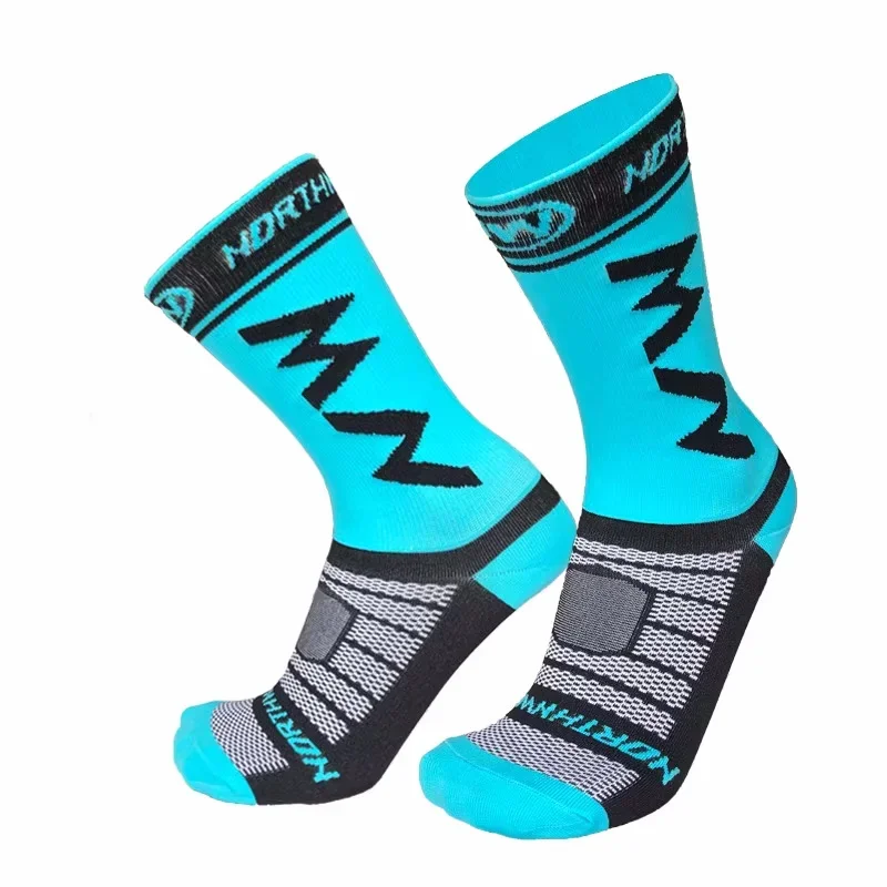 Breathable Sports Socks Running Mountain Bike Outdoor  Football Non-slip Shock Absorption Thickening Wear Resistance