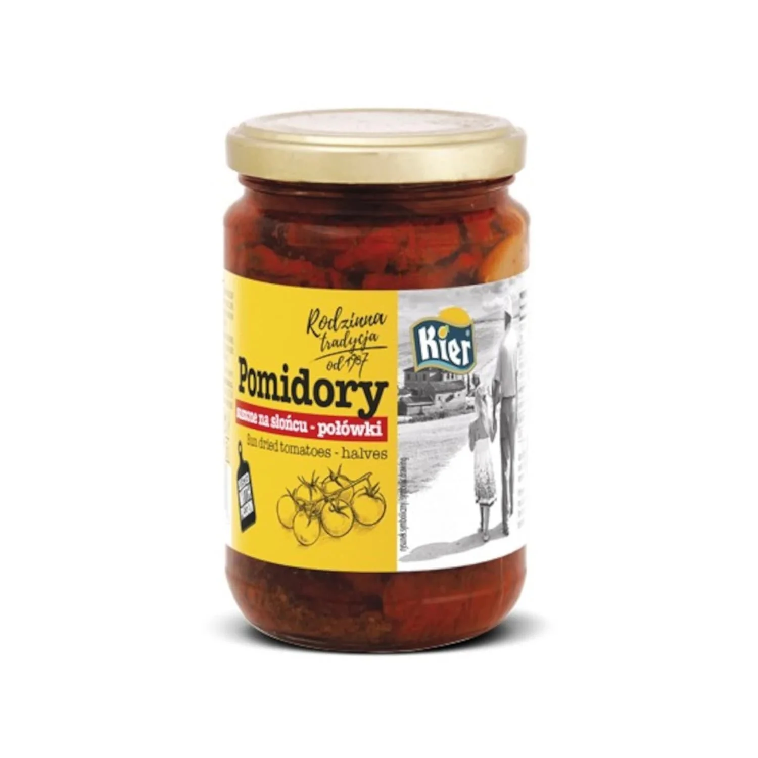 Pomidory suszone na słońcu 280g/165g