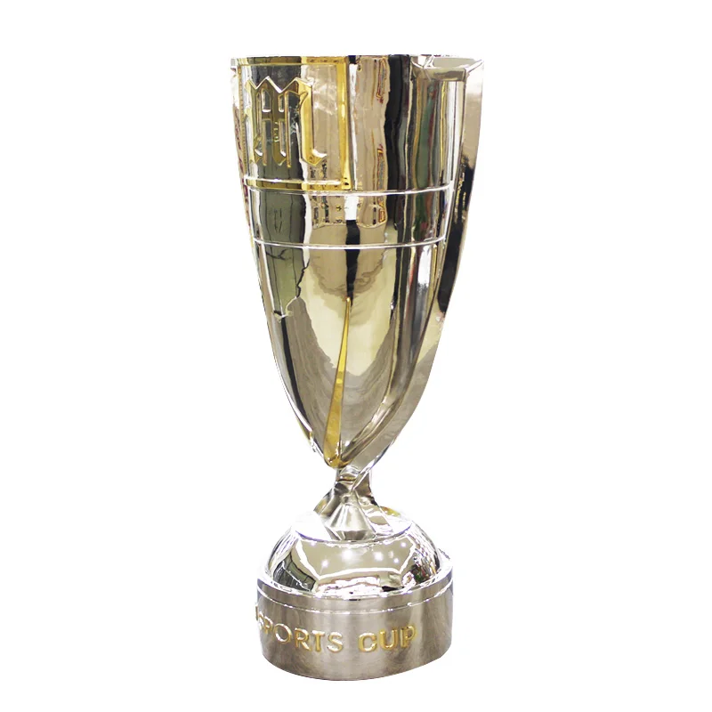 Customized high-end Champions League trophy sports competition souvenir large metal trophy