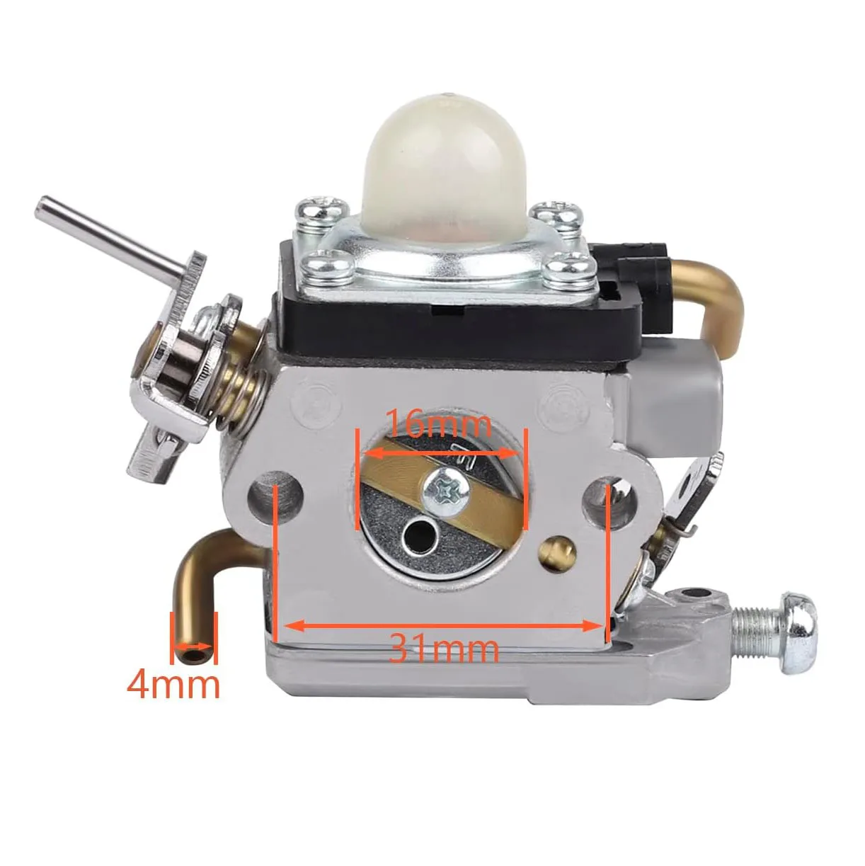 

581734301 574386701 Carburetor Kit Fit for Husqvarna 122C 122LD 122LDX 122LK Trimmer Edger Parts