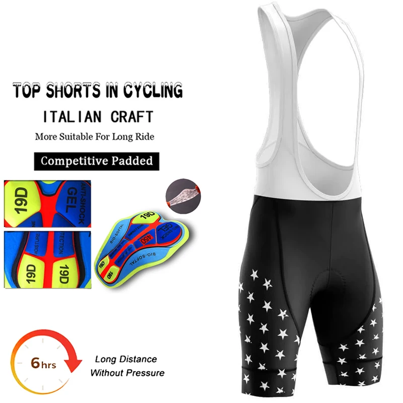 Men\'s Cycling Clothing Bibs Pants Man Mtb Tiny Spot Shorts Sports Bike Bib Short Lycra Pro Equipment Maillot Gel Professional