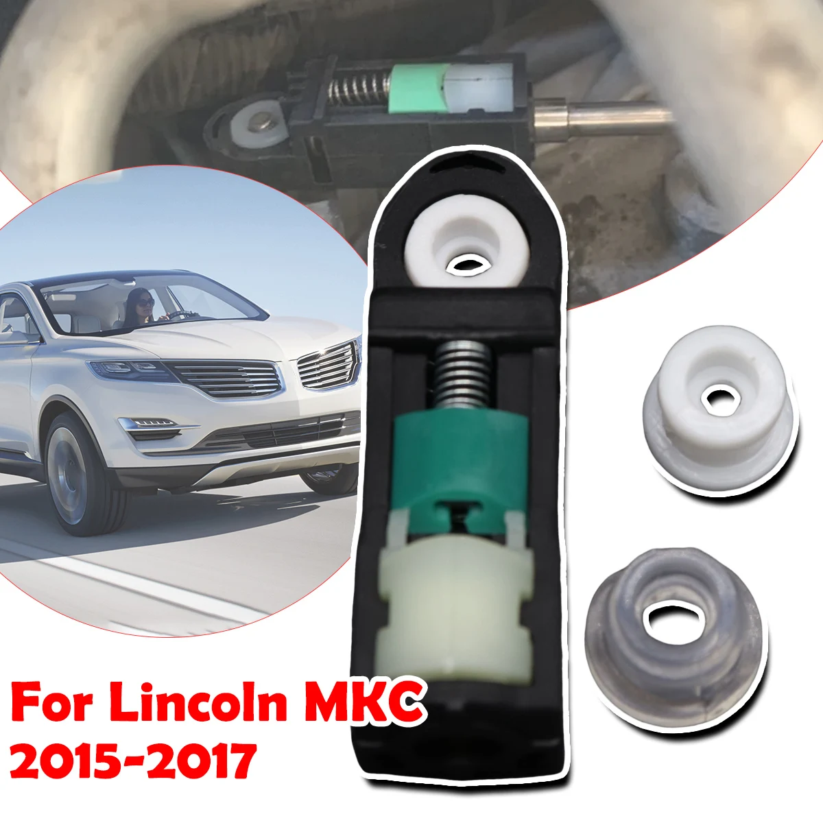 

Automatic Shifter Cable Bushing Gear End Connector Fix Sleeve Grommet Repair Kit Car Accessories For Lincoln MKC 2015 2016 2017