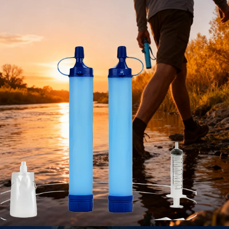منقي فلتر مياه محمول للبقاء على قيد الحياة احترافي لتسلق الجبال واستجابة الكوارث في حالات الطوارئ ومياه الشرب الموثوقة #1