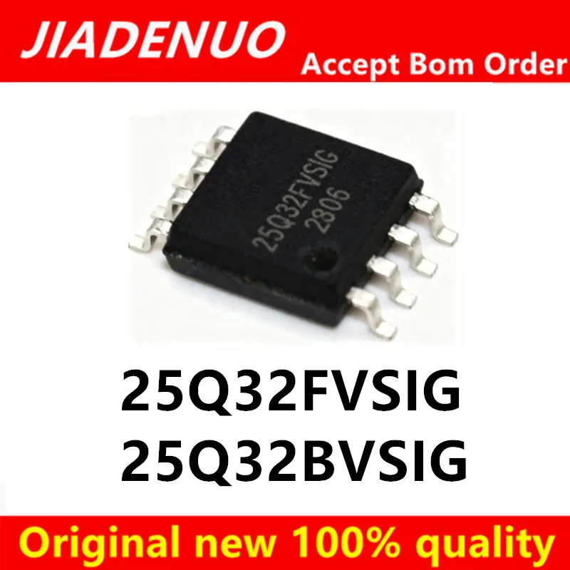 (10piece)100% New 25Q32BVSIG  W25Q32BVSIG W25Q32FVSIG W25Q32FVSSIG 25Q32FVSIG W25Q32 sop-8 Chipset