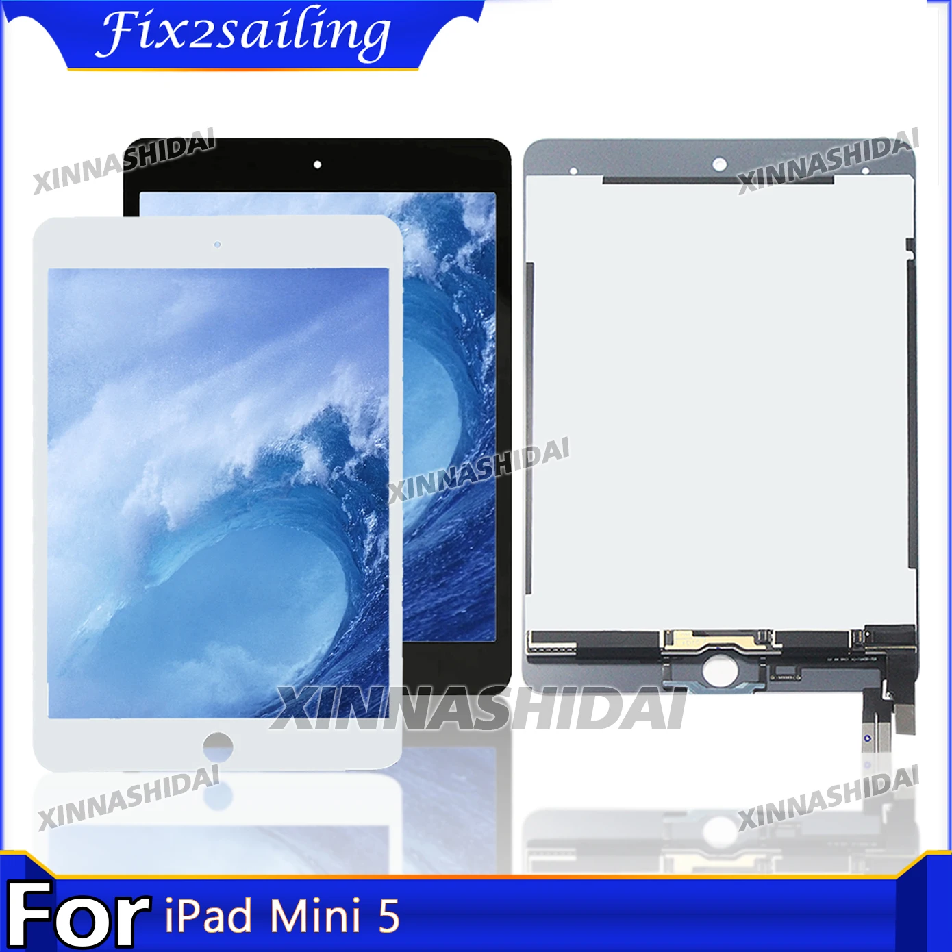 

For iPad Mini 5 Display LCD Touch Screen Digitizer Assembly Panel Replacement Parts 100%Test