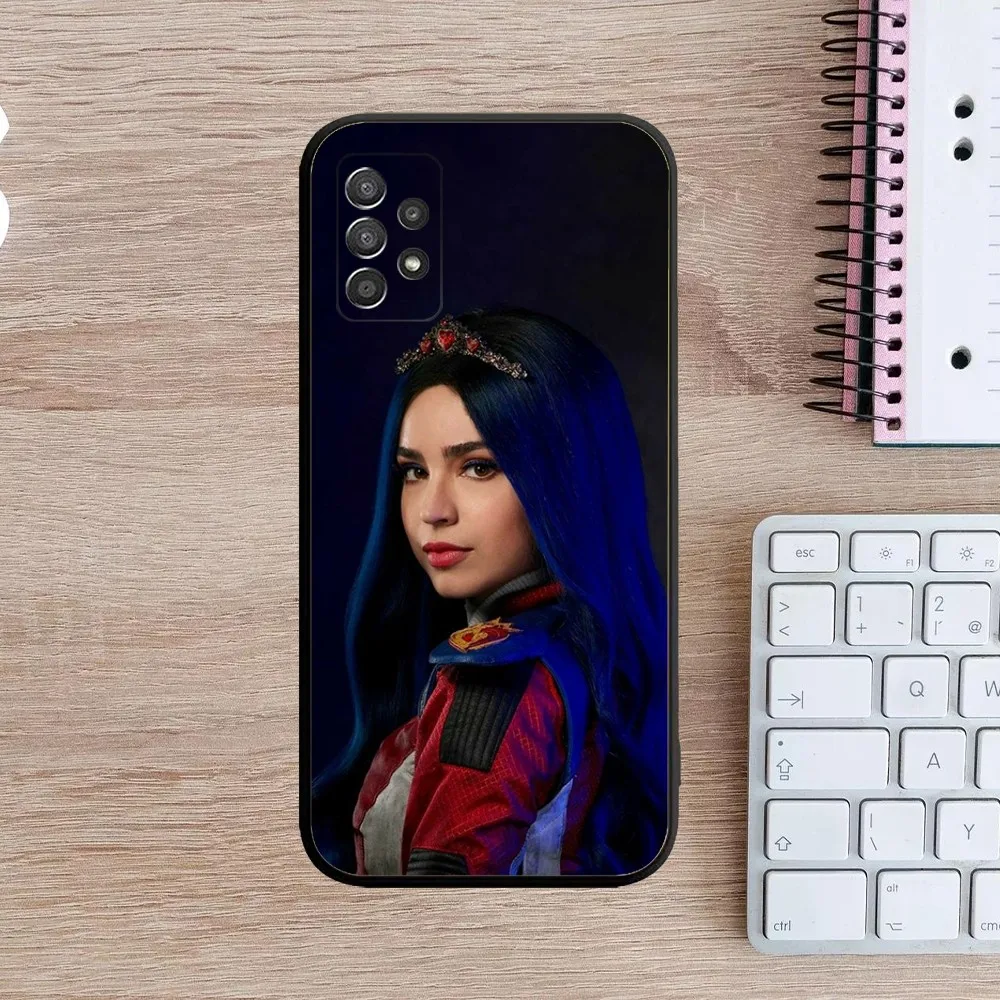 S-Sofia Carson Phone Case For Samsung Galaxy A13,A21s,A22,A31,A32,A52,A53,A71,A80,A91 Soft Black Cover