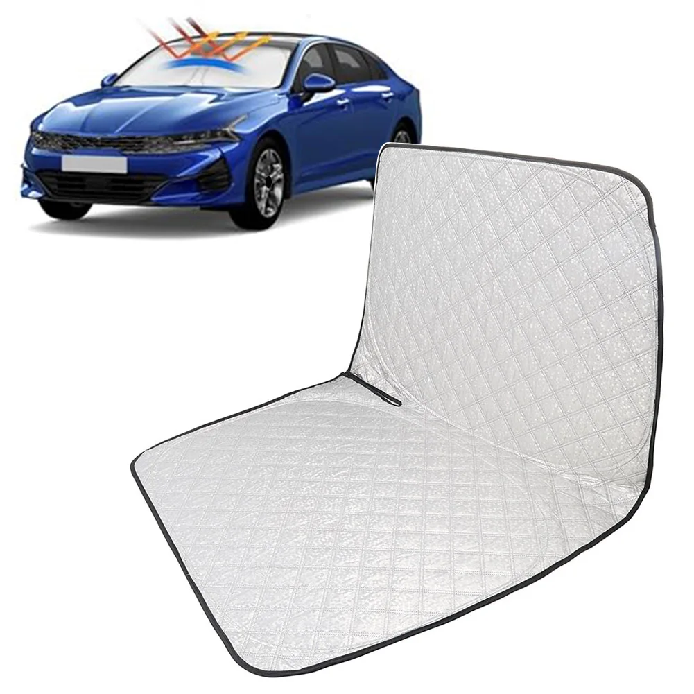 

Car Foldable Front Windshield Sun Shade Visor Protector Custom For Kia K5 2021-2025 Wear Resistant