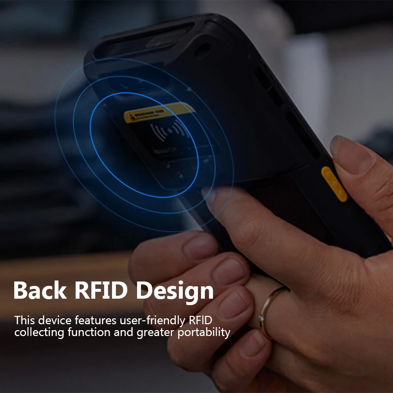 Long Range Uhf Rfid Scanner Stick Handheld Reader Wireless Handheld Uhf Ip67 Android Rfid Pda Reader Wireless and Mobile