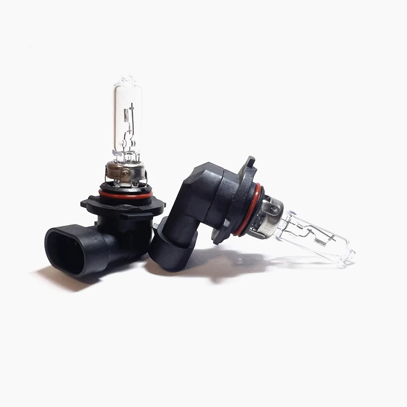 2 Pcs Good Quality Long Life HB3 9005 12V 65W Halogen Bulb White UV Quartz Glass Lamps Clear Car HeadLight P20d