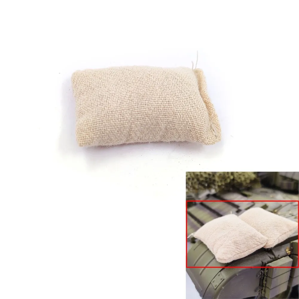 Chaîne de décoration de scène, filet de camouflage, sac de sable pour char de combat télécommandé Henglong 1/16 3918 M1A2 Abrams 3818 Tiger I 3898