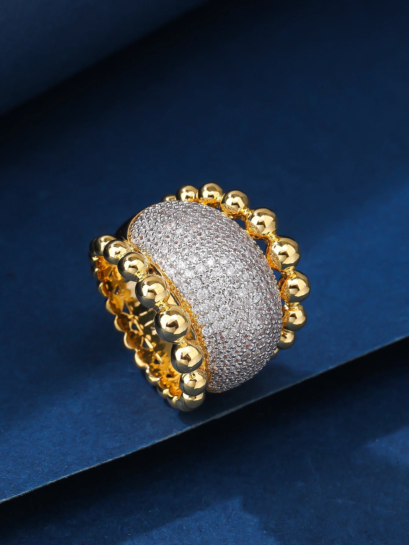 

JEWEL Romantic and Shiny Line Cross Winding Rings High Quality CZ Finger Ring for Women Wedding Jewelry Birthday Party Gift