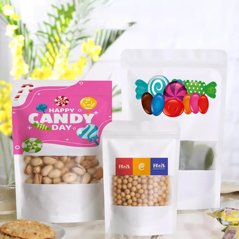 50 шт. Индивидуальные белые ма – обзор и цена Food Snacks Party