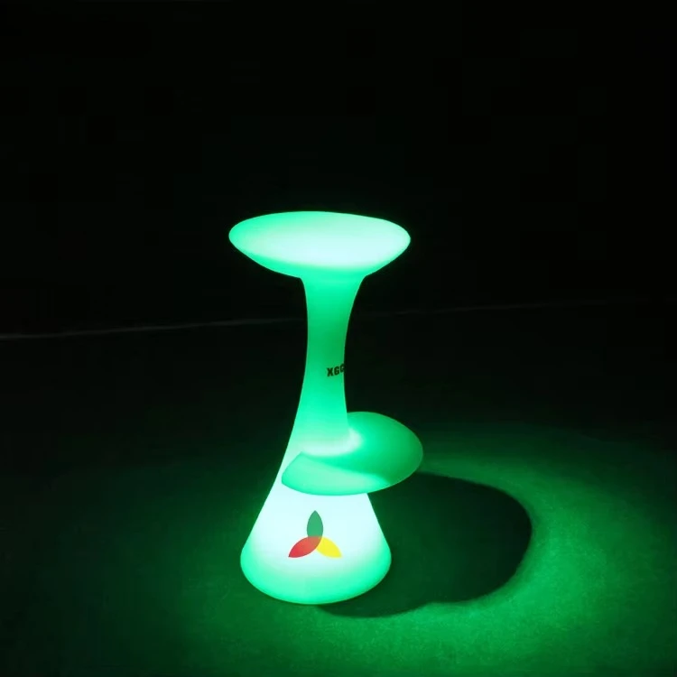 Última cadeira e banco de bar, conjuntos de cadeiras de bar noturno, cadeiras e mesas LED para bares