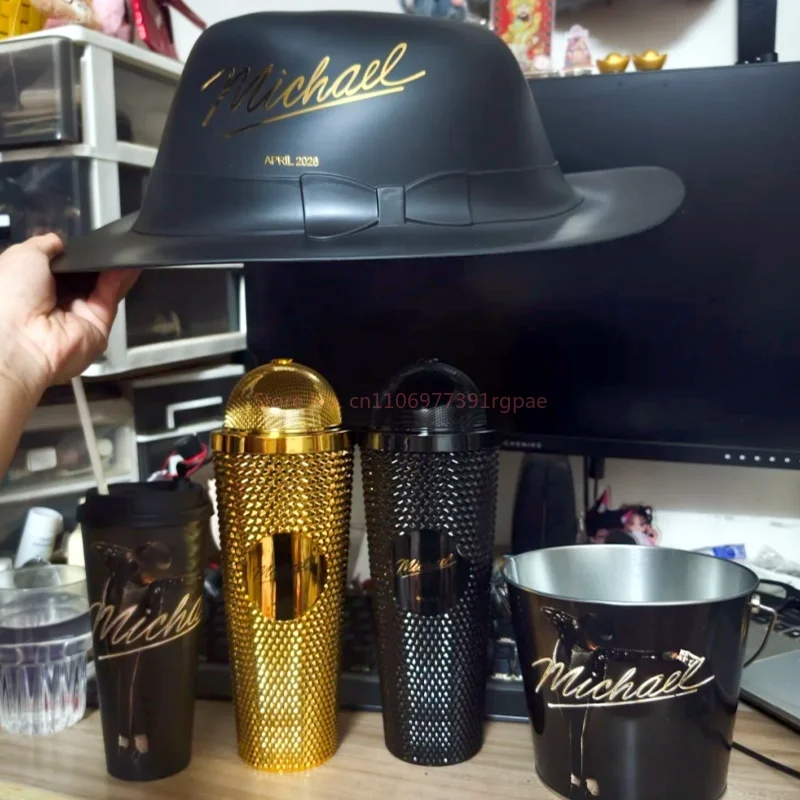 Nuevo y Popular Sombrero Fedora con Forma de Micrófono, Serie Popcorn Bucket, Accesorios de Moda, Juguete Sorpresa Coleccionable Creativo