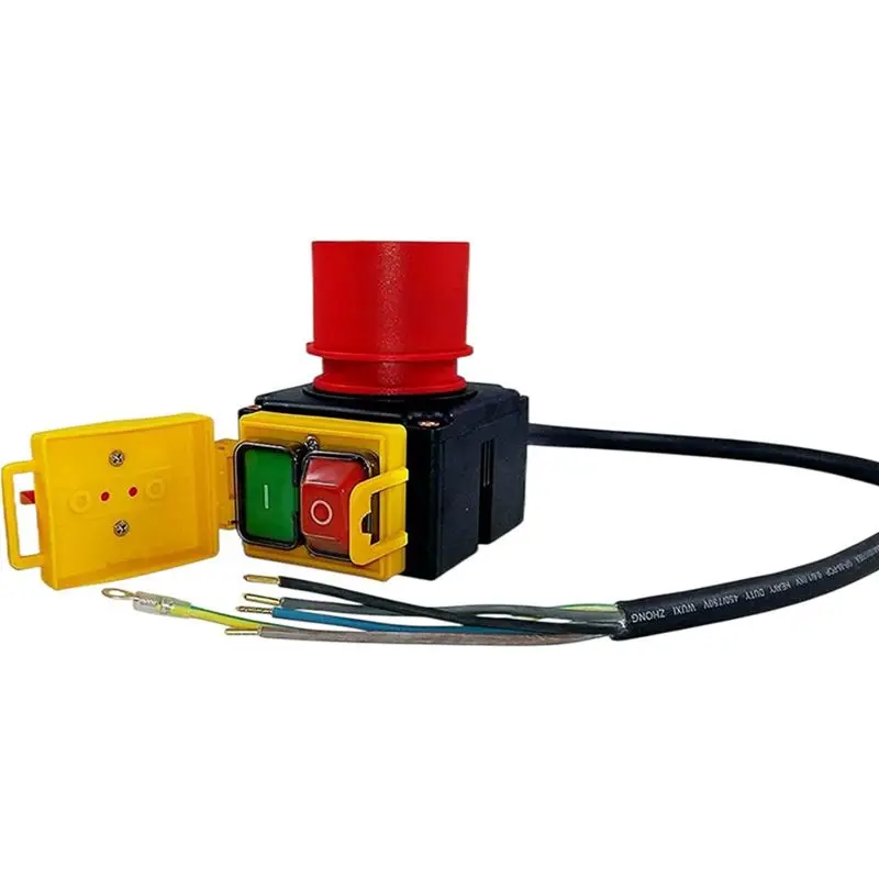 [HOT!】 KOA7 Device Switch Machine Switch 380/400V 3 Phases With Cable And Phase Inverter Including Combined Emergency Stop Flap