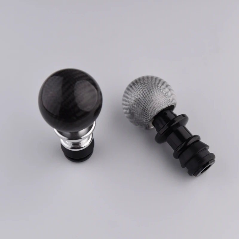 1PCS Cars Accessories Fit For Golf GTI Bora DSG Lavida CC CyrROcco PoLo Jetta Automatic Sport Carbon Fiber Modified Shift Head 2