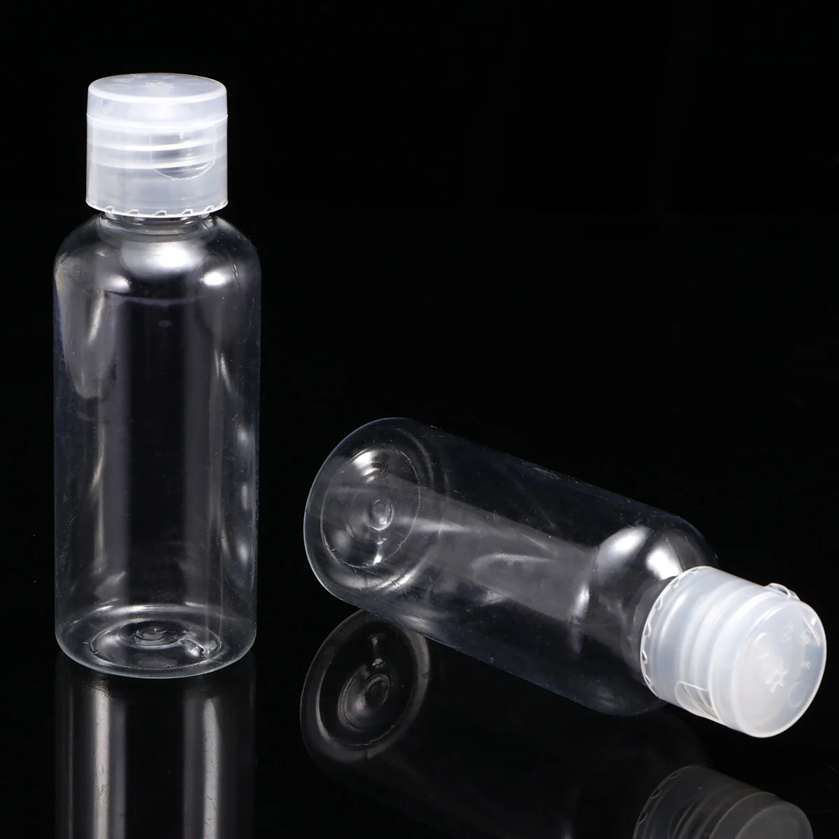 

20Pcs Travel Plastic Lotion Bottles Durable Lightweight Refillable Dispenser Bottles for Travel Essential Oils Shower