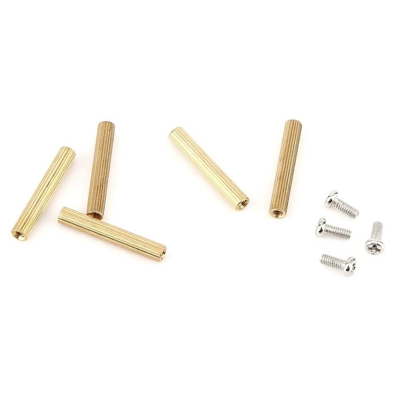 270Pcs M2 Female X Female Hex Brass Standoff with Metal Screws Assortment Kit with Plastic Box