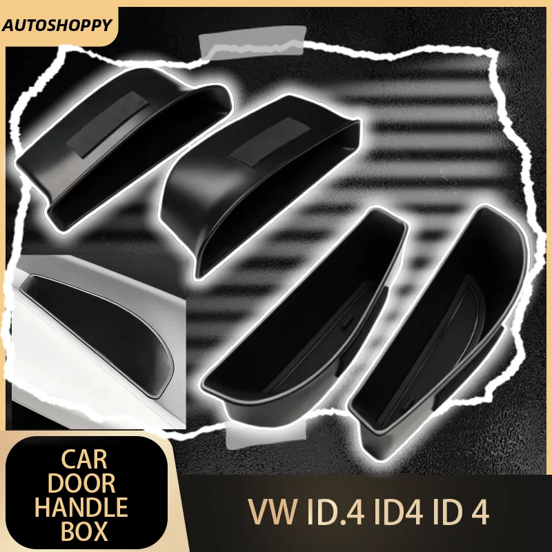 Ящики для хранения дверной ручки для Volkswagen ID.4, контейнер
