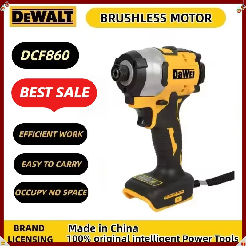 

Dewalt DCF860 Cordless Compact Drill / Driver 20V Brushless Electric Drill Screwdriver Rechargeable Power Tools Upgraded