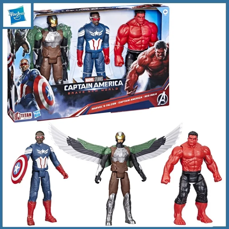 

Hasbro Original Genuine Marvel Legend Captain America Falcon Red Hulk Action Figure Toys for Boys Girls Gift Collectible Model
