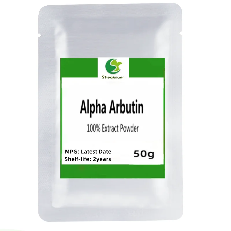 Mejor 100% alfa Arbutina para pecas y Chloasma, blanqueamiento de la piel, antienvejecimiento, antiarrugas