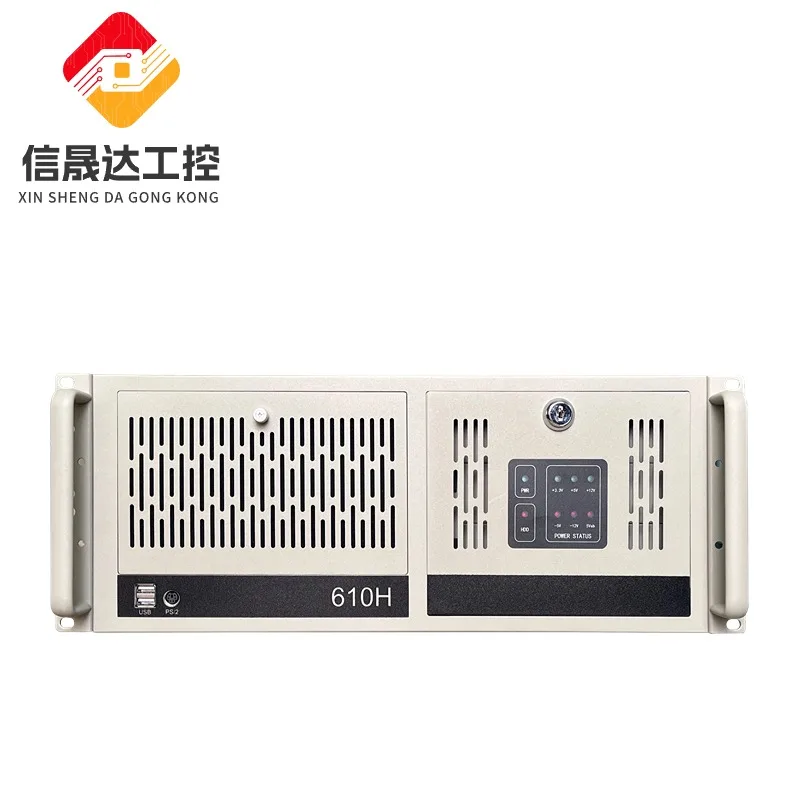 12 13 14 generation Q670 industrial com puter with dual network 6 * PCIE 1 * PCI 4U industrial co ntrol comp uter