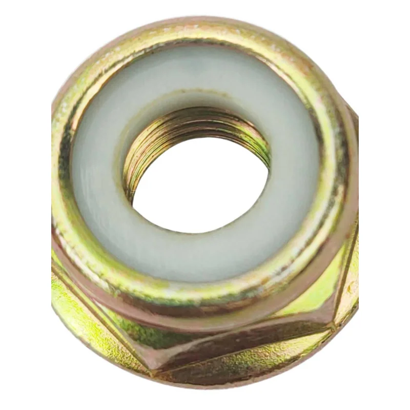 芝刈り機の刃の上部と下部のカバー保護カバー M10 緩み防止ナット下部鉄カバーアクセサリー