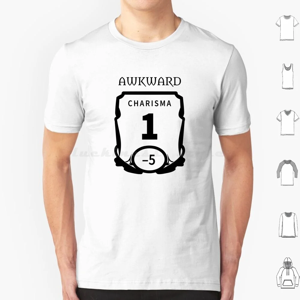 Charisma Is My Dump Stat T Shirt Men Women Kids 6xl Dnd Strength Wisdom Charisma Dexterity Intelligence Constitution Str Wis