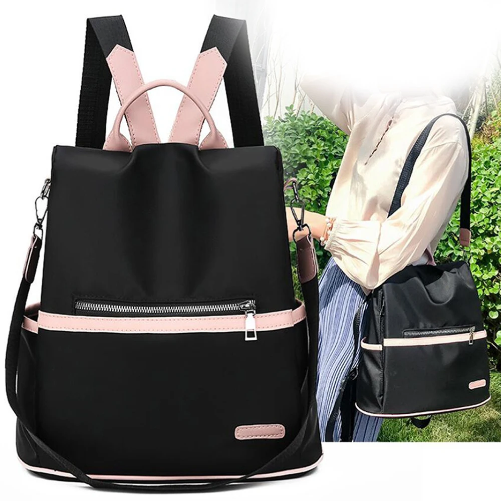 Travel Backpack Back Open Anti-Theft Security Bag for Daily Large Capacity Woman Shoulder Bag Splash-Proof Waterproof Casual