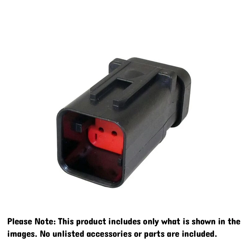 776433-1,Female Housing,Wire-to-Wire Connection,6P,Receptacle,Centerline 0.177 in,Sealable,AMPSEAL 16 Series,Male, 776434-1