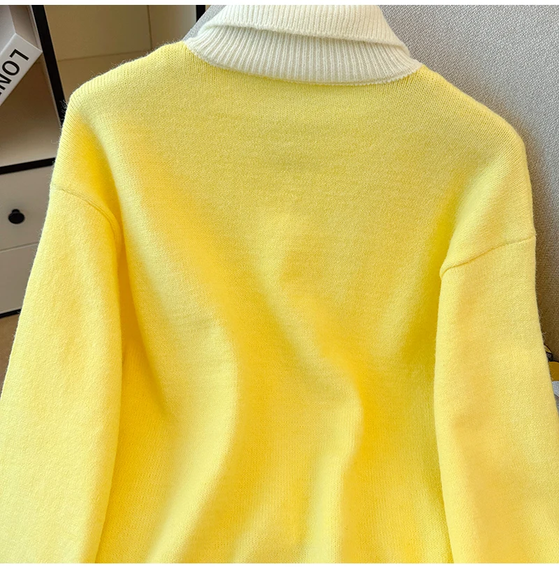 새로운 가을 긴팔 패션 여성 가디건 스웨터 니트 코트 턴다운 칼라 싱글 브레스티드 한국 캐주얼 여성 상의