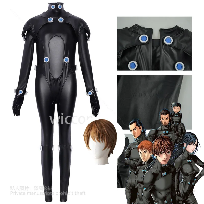 أزياء GANTZ Reika Shimohira Kei Kurono التأثيرية لفريق طوكيو أزياء المعركة للرجال أزياء مانغا أنيمي الهالوين مخصصة