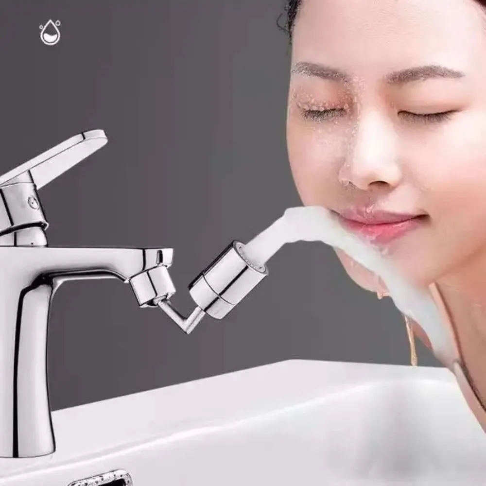 

720 Degree Swivel Water Faucet Aerator Splashback Tap Nozzle Adjustable Faucet Spray Head Filter Water Saving