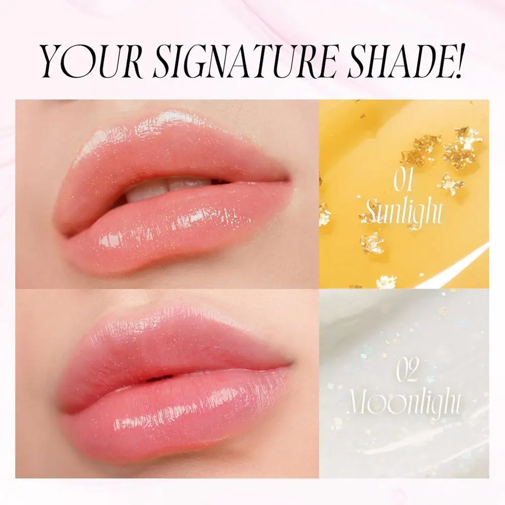 Rossetto che cambia colore Non appiccicoso Idratante Lucido Shine Balsamo per labbra Cambia colore Transferproof Lucidalabbra 3 in 1 Trucco 2025