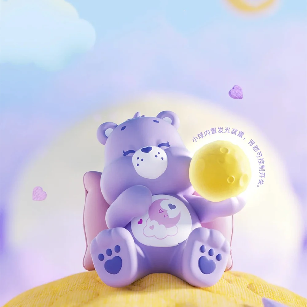 Miniso Care Bears-caja ciega de la serie Planet curativa, adornos de moda hechos a mano, juguete para regalo coleccionable para decoración del hogar