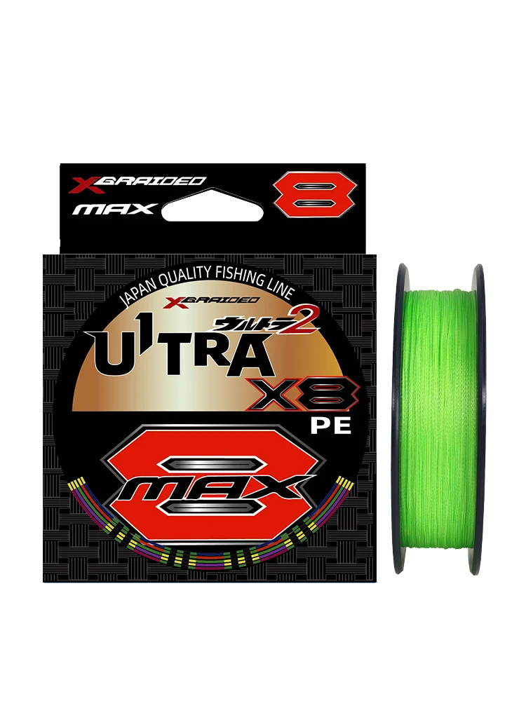 

New ygk g-soul Ultra Fishing Line 8 Braided Multifilament 100M/150M/200M Durable Smooth Anti-Bite Woven Thread Japanese Tackle