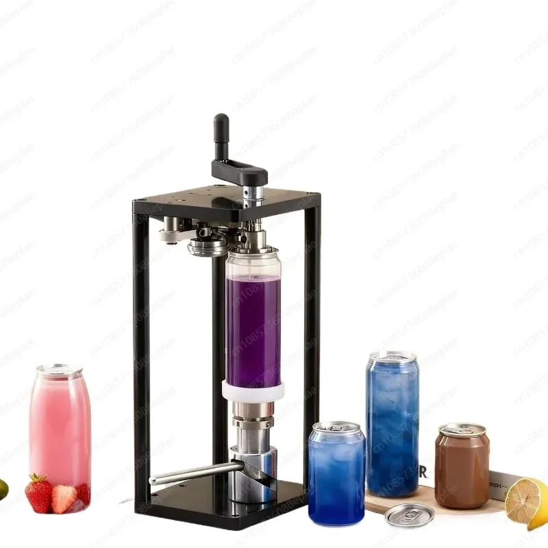 Professional Hand Sealer Machine Airplane Grade Aluminum Silent Can Seamer for Home, Outdoor Camping & Drink Shop