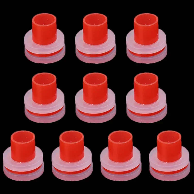 60/10Pc Faucet Leak-proof Sealing Gaskets  PPR Pipe Plugs Free Tape Triangle Valve Prevent Dripping Sealed Ring Silicone Washers