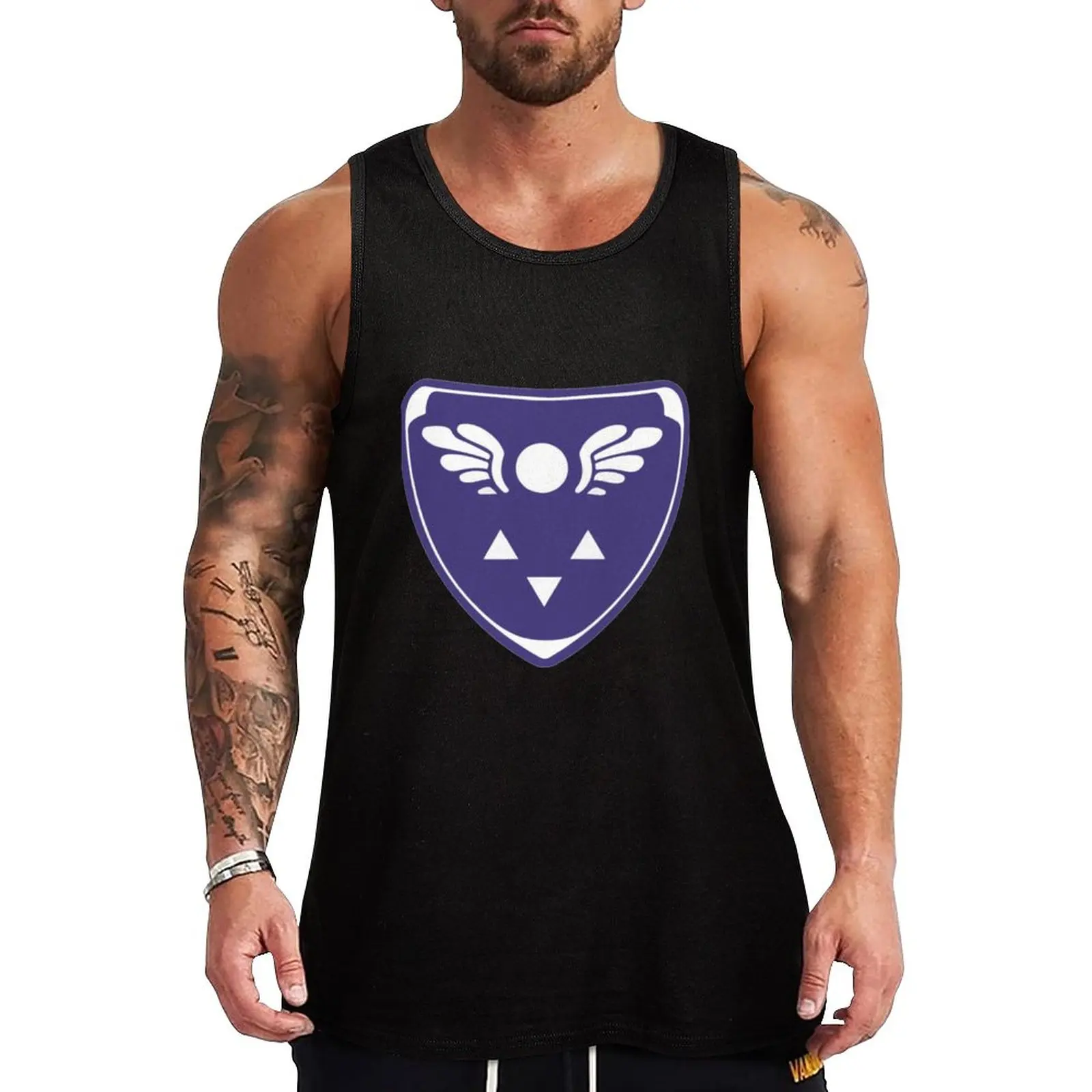 

New DELTA RUNE LOGO Tank Top mens designer clothes fitness sleeveless shirt man